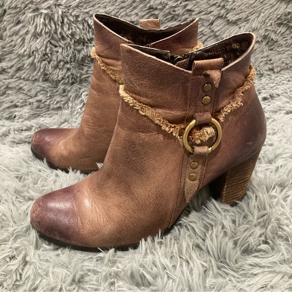 Ombré Purple Moto Boots - Picture 15 of 16